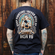 Polera Never Give Up -Hombre