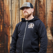 Polerón Hoodie Con Cierre Never Give Up