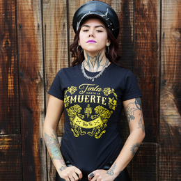 Polera Tinta Hasta La Muerte -Mujer