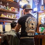 Polera Never Give Up -Hombre