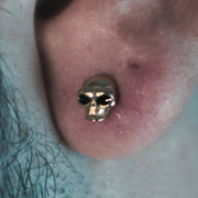 Aro Piercing Calavera