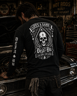 Polera manga larga Life`s a Game