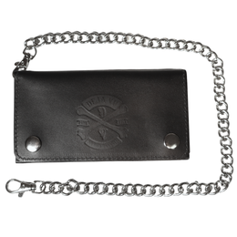 Billetera cuero negro Deja Vu 2.0