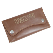 Billetera de Cuero Café Deja Vu – Mujer