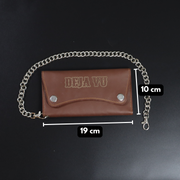 Billetera de Cuero Café Deja Vu – Mujer