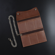 Billetera de Cuero Café Deja Vu – Mujer