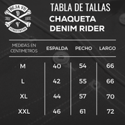 Chaqueta Denim Rider