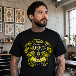 Polera Tinta Hasta La Muerte -Hombre