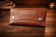 Billetera de Cuero Café Deja Vu – Mujer