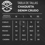 Chaqueta Denim Crudo