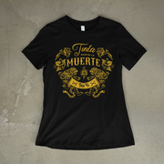 Polera Tinta Hasta La Muerte -Mujer