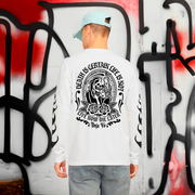 Polera Manga Larga Death is Certain