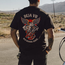 Polera Old School Rider