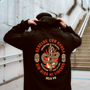 Polerón Hoodie Rebelde Con Causa