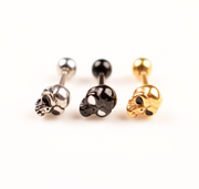 Aro Piercing Calavera